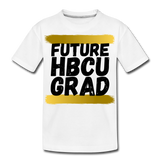 Rep U HBCU Future HBCU Grad Kids' T-Shirt - white