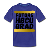 Rep U HBCU Future HBCU Grad Kids' T-Shirt - royal blue