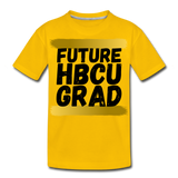 Rep U HBCU Future HBCU Grad Kids' T-Shirt - sun yellow