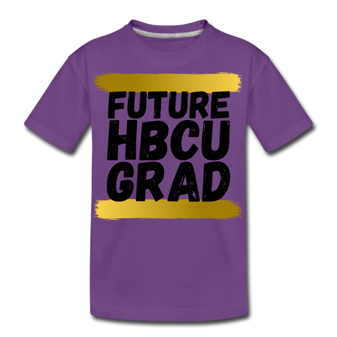 Rep U HBCU Future HBCU Grad Kids' T-Shirt - purple