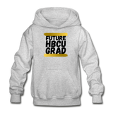 Rep U Future HBCU Grad Youth Hoodie - heather gray