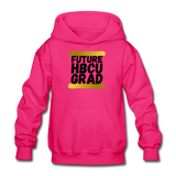Rep U Future HBCU Grad Youth Hoodie - fuchsia