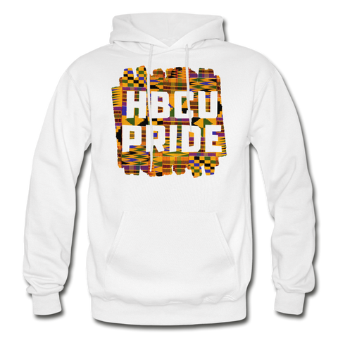 Rep U HBCU Pride T-Shirt Adult Hoodie - white