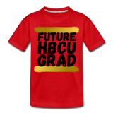 Rep U Future HBCU Grad Toddler T-Shirt - red