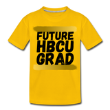 Rep U Future HBCU Grad Toddler T-Shirt - sun yellow