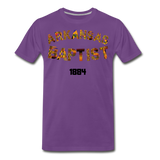 Arkansas Baptist College Rep U Heritage Short Sleeve T-Shirt - purple