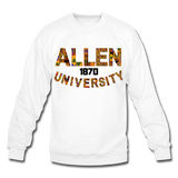 Allen University Rep U Heritage Crewneck Sweatshirt - white