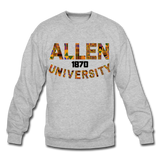 Allen University Rep U Heritage Crewneck Sweatshirt - heather gray