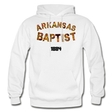 Arkansas Baptist College Adult Hoodie - white