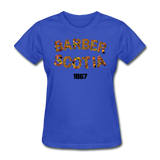 Barber-Scotia College Women's T-Shirt - royal blue
