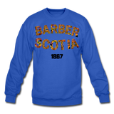 Barber-Scotia College Crewneck Sweatshirt - royal blue