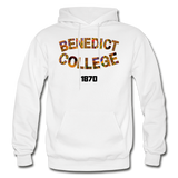 Benedict College Rep U Heritage Adult Hoodie - white