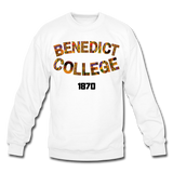 Benedict College Rep U Heritage Crewneck Sweatshirt - white