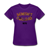 Benedict College Rep U Heritage Women's T-Shirt - purple