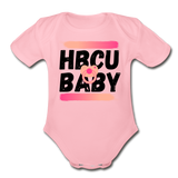 Rep U HBCU Baby Pink Short Sleeve Onesie - light pink