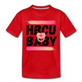 Rep U HBCU Baby Pink Toddler T-Shirt - red