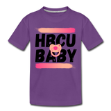 Rep U HBCU Baby Pink Toddler T-Shirt - purple