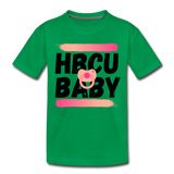 Rep U HBCU Baby Pink Toddler T-Shirt - kelly green