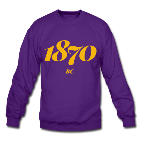 Benedict College Rep U Year Crewneck Sweatshirt - purple