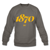 Benedict College Rep U Year Crewneck Sweatshirt - asphalt gray