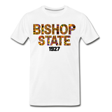 Bishop State Community College Rep U Heritage T-Shirt - white
