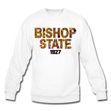 Bishop State Community College Rep U Heritage Crewneck Sweatshirt - white