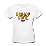 Bishop State Community College Rep U Heritage Women's T-Shirt - white