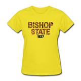 Bishop State Community College Rep U Heritage Women's T-Shirt - yellow