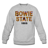 Bowie State University Rep U Year Crewneck Sweatshirt - heather gray