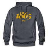 Bowie State University Rep U Year Adult Hoodie - charcoal gray