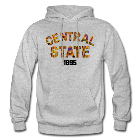 Central State University Rep U Heritage Adult Hoodie - heather gray