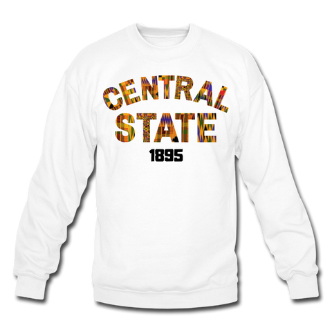 Central State University Rep U Heritage Crewneck Sweatshirt - white