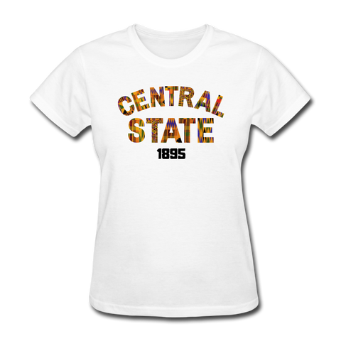 Central State University Rep U Heritage Women's T-Shirt - white