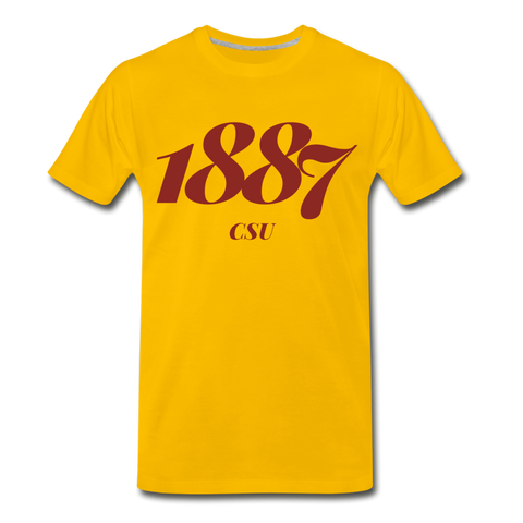 Central State University Rep U Year T-Shirt - sun yellow