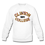 Clinton Junior College Rep U Year Crewneck Sweatshirt - white