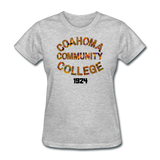 Coahoma Community College Rep U Heritage Women's T-Shirt - heather gray