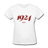 Coahoma Community College Rep U Year Women's T-Shirt - white