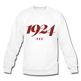 Coahoma Community College Rep U Year Crewneck Sweatshirt - white