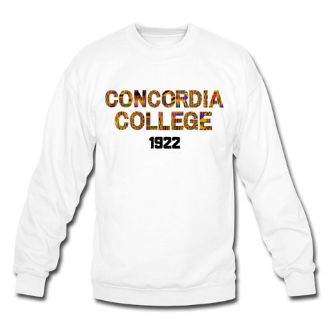 Concordia College Rep U Heritage Crewneck Sweatshirt - white