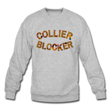 Collier-Blocker Junior College Rep U Heritage Crewneck Sweatshirt - heather gray