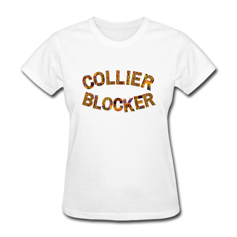 Collier-Blocker Junior College Rep U Heritage Women's T-Shirt - white