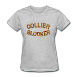 Collier-Blocker Junior College Rep U Heritage Women's T-Shirt - heather gray