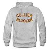 Collier-Blocker Junior College Rep U Heritage Adult Hoodie - heather gray