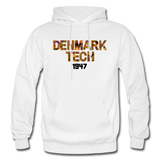 Denmark Technical College Rep U Heritage Adult Hoodie - white