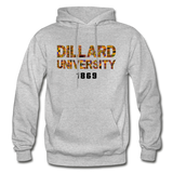 Dillard University Rep U Heritage Adult Hoodie - heather gray
