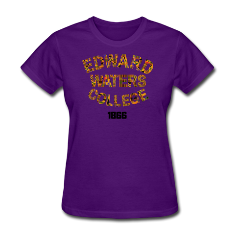 Edward Waters College Rep U Heritage Women's T-Shirt - purple