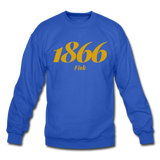 Fisk University Rep U Year Crewneck Sweatshirt - royal blue