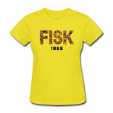 Fisk University Rep U Heritage Women's T-Shirt - yellow