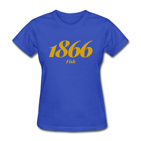 Fisk University Rep U Year Women's T-Shirt - royal blue