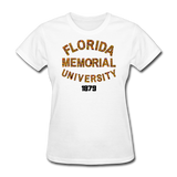 Florida Memorial University Rep U Heritage Women's T-Shirt - white